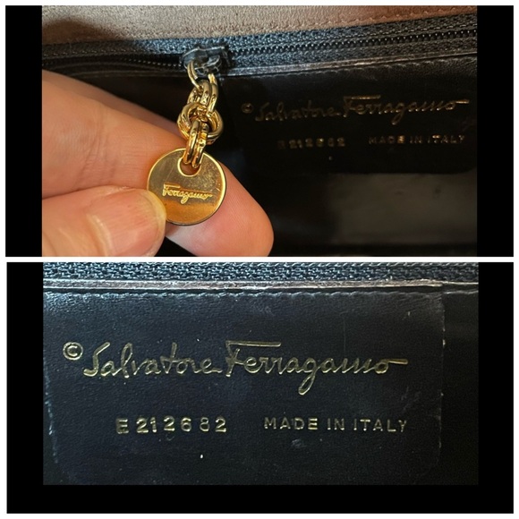 Ferragamo brown suede crossbody *Rehabbed* - Picture 15 of 16
